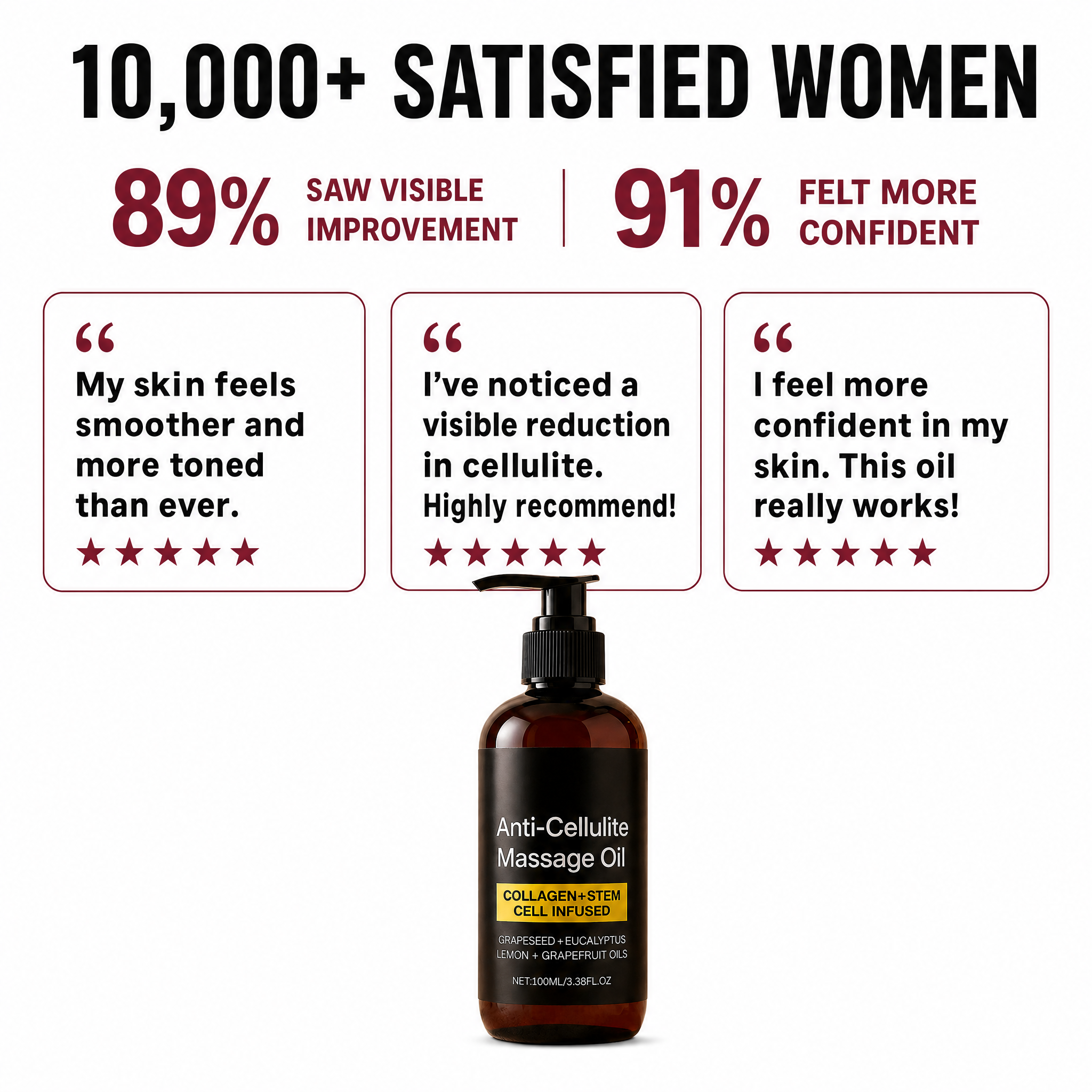 Aceite de masaje anticelulítico